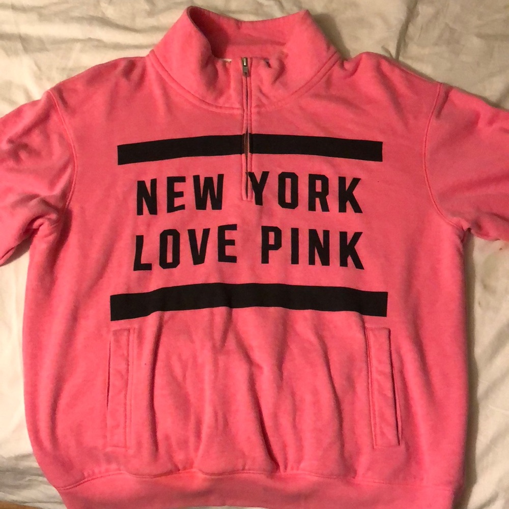PINK Victoria’s Secret Pink Quarter Zip